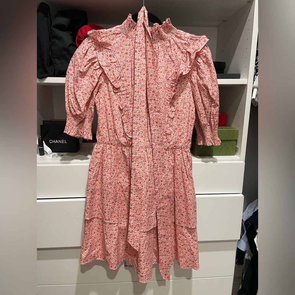 English factory dress size small